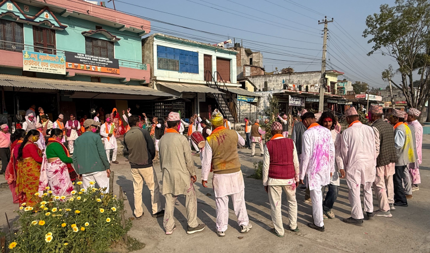 रूपाली होलीलाई निरन्तरता दिँदै रूपालवासी