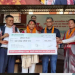 कैलालीको घोडाघोडी नगरपालिकाद्वारा कीर्तिमान कायम गर्न सफल खेलाडी सम्मानित