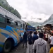 जलबिरेमा दुई बस र ट्रक ठोक्किँदा ३० जना घाइते