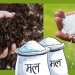 प्राङ्गारिक मलको प्रयोग बढाउन कृषिमन्त्री किसानको दैलोमा