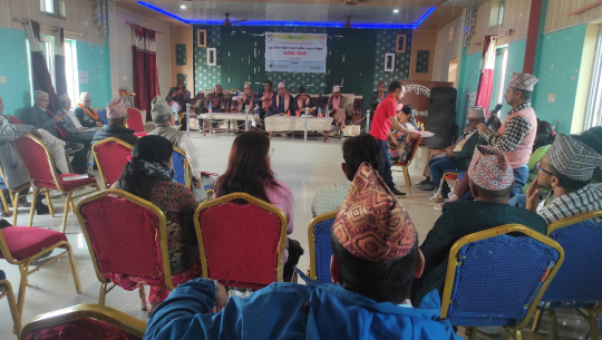 कैलाली जनपुस्तकालय र सुदूरचिनारी पत्रिकाद्वारा सुदूरपश्चिमका पहाडी भाषाबारे छलफल  