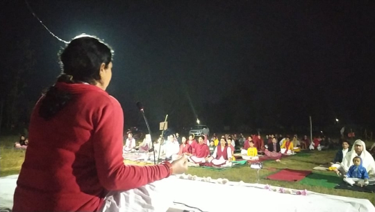 कञ्चनपुरमा ५ दिने योग शिविर सम्पन्न, २ हजार बढीले गरे योगाभ्यास