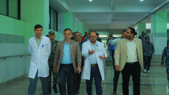 Photo: Journalist Bhaktaraj Joshi