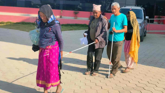 उज्यालोको खोजीमा दृष्टिविहीन कञ्चनपुरका राना दम्पती