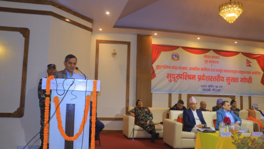 Government assures uninterrupted elections despite security concerns: Home Minister Aryal