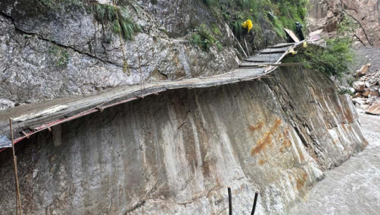 Road construction begins to connect Chhangru and Tinker in Darchula