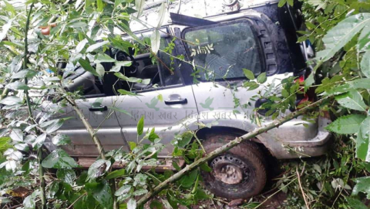 Man arrested for drinking and driving and causing an accident in Dadeldhura