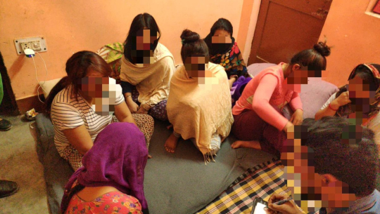 १२ जना नेपाली किशोरीको नयाँदिल्लीबाट उद्धार