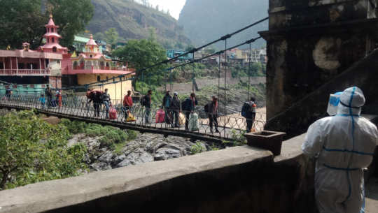 Jhulaghat checkpoint reopen for five days in Baitad