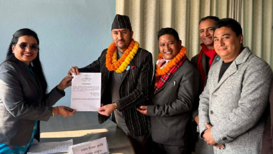 ललितपुर-२ बाट जगदीश खरेलले दर्ता गरे उम्मेदवारी