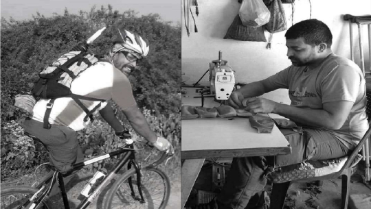 एउटै खुट्टाले संसार जित्ने रसाइलीः अरुका लागि मास्क बनाउँथे, आफ्नै ज्यान कोरोनाले लियो