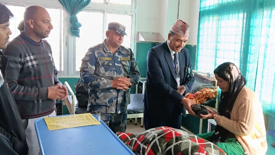 बैतडीमा सशस्त्र प्रहरीद्वारा सामाजिक कार्यक्रम सञ्चालन