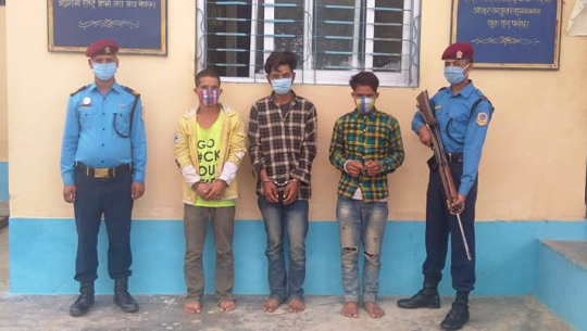 अछाममा हत्यामा संलग्न तीन जना पक्राउ