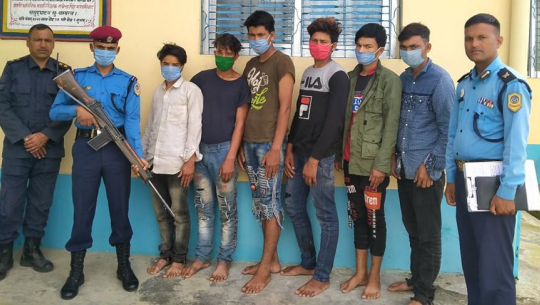 अछाममा सात जना हत्या आरोपी कारागार चलान