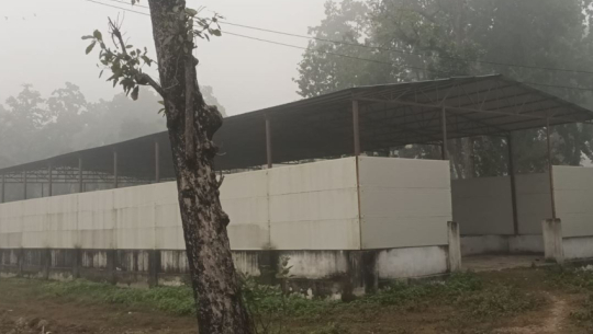 Waste sorting center in Bhimdatta remains unused despite Rs 10 million investment