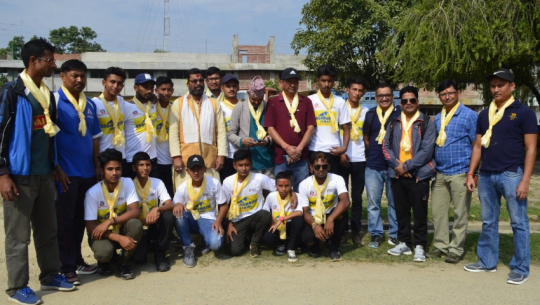 Dhangadhi Cricket Academy leaves for Mumbai