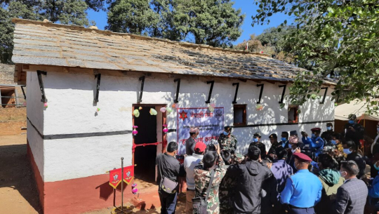 डडेल्धुराको अमरगढी किल्लाभित्र कोतघर निर्माण