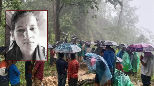 अस्मिता धामीको शव फेला परेको स्थान 