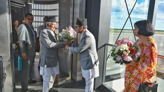 राष्ट्रपति पौडेल बर्लिनमा, भोलि औपचारिक भेटवार्ता