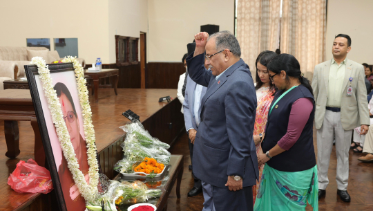 सीता दाहालप्रति भावपूर्ण श्रद्धाञ्जलि