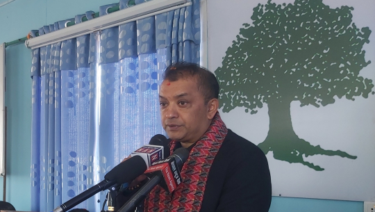 काँग्रेस देश सम्हाल्ने जिम्मेवारीमा रहेको महत्त्वपूर्ण शक्ति होः महामन्त्री थापा