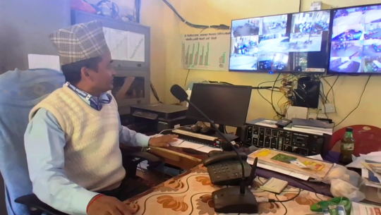 कञ्चनपुरको बेलौरीमा ‘सिसी क्यामेरा’बाट कक्षाकोठा निगरानी
