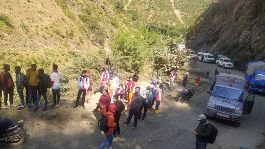 डडेल्धुरा–डोटी जोड्ने केआईसिंह राजमार्ग फेरि अवरुद्ध
