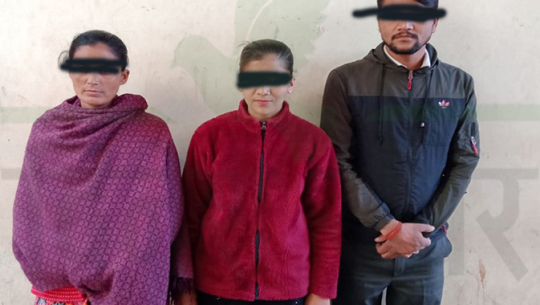 कैलालीमा चोरीको २६ लाख भारतीय रुपैँया सहित तीनजना पक्राउ