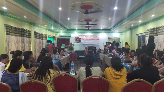 धनगढीमा एडभान्स हेयर एण्ड स्किन साइन्स सम्बन्धि प्रशिक्षण कार्यक्रम