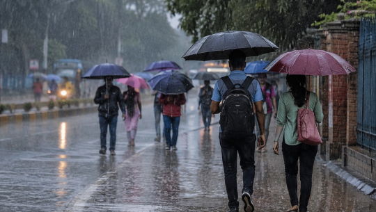 आगामी तीन दिन मनसुन सक्रिय, सतर्कता अपनाउन आग्रह