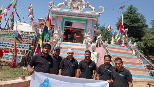 डडेल्धुरामा विश्व सम्पदा दिवसको अवसरमा मन्दिर सरसफाई कार्यक्रम