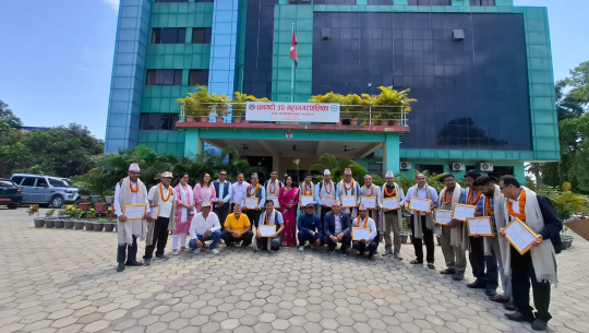 धनगढीका १० सामुदायिक विद्यालय सम्मानित