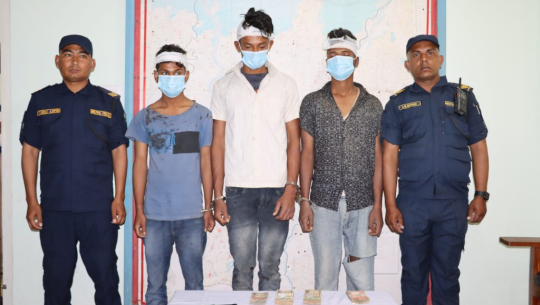 गोली प्रहार गर्ने तीन भारतीय नागरिक सार्वजनिक