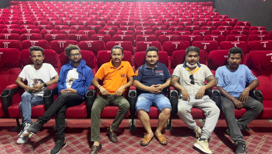 धनगढीमा प्रेमगीत-३ को टिम 