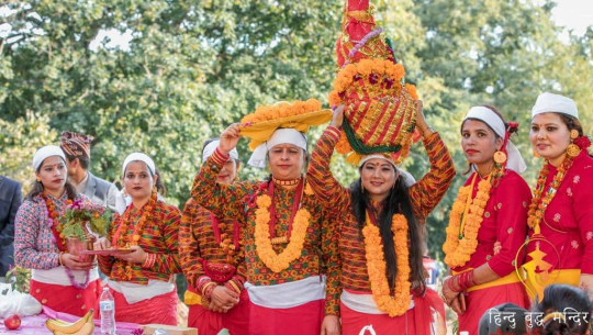 अमेरिकामा पनि मनाइयो गौरा [फोटोसहित]