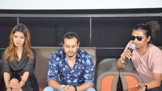 धनगढीमा ‘प्रेम गीत–३’ को टोली, चलचित्रको बजार फराकिलो बनाउने दाबी