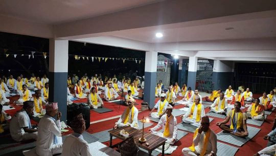 मालिकार्जुन दार्चुला सेवा समिति योग केन्द्रको ३ दिने योग शिविर सुरु 