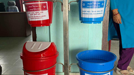 धनगढीमा स्वास्थ्यजन्य फोहर व्यवस्थापनका लागि साझा फोहर व्यवस्थापन केन्द्र सञ्चालनमा