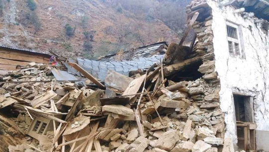 भूकम्पले बाजुरामा ठुलो भौतिक क्षति