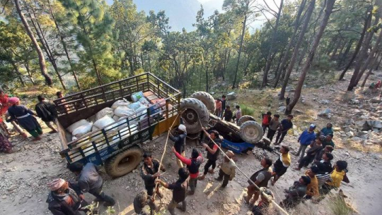 अछाममा ट्याक्टर दुर्घटना, एक जनाको मृत्यु