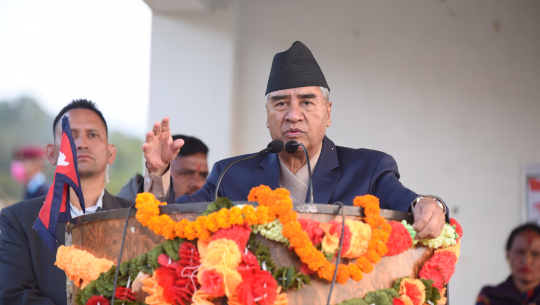 डडेल्धुरा पुगेर देउवाले भने–केपी ओलीले धेरै पटक संविधान मिच्न खोजे 