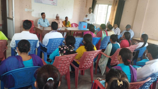 कृष्णपुर स्वास्थ्य चौकीमा रेबिज रोग विरुद्धको खोप सेवा सुरु 