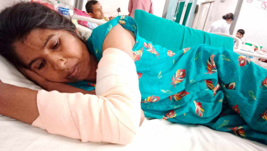 मृगौला पीडित भट्टलाई दुई सय ९९ जनाले गरे आर्थिक सहयोग