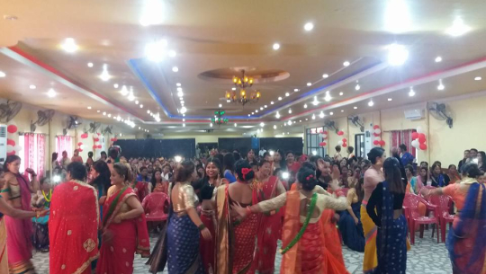 साहाराको तीजमा झुम्यो धनगढी