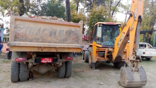 Illegal river exploitation uncovered under godavari Mayor's patronage in Kailali
