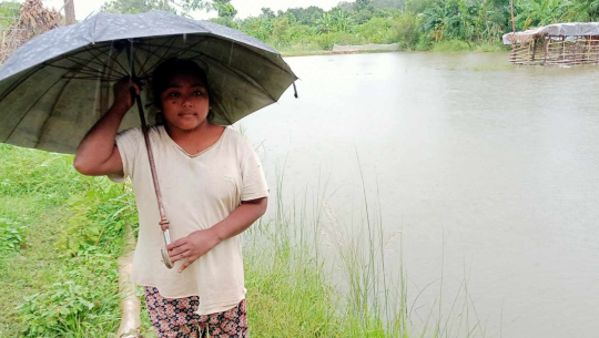 लम्कीचुहा नगरपालिका–३ बल्चौरका सोनाहा समुदायले माछापालन गरिरहेको पोखरी 