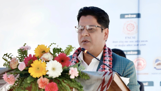 समयमा आयोजना सम्पन्न गर्न उद्योगमन्त्री भण्डारीको निर्देशन
