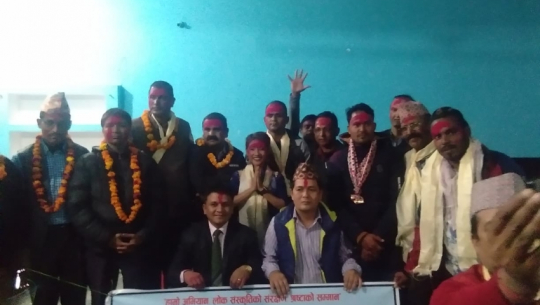 Padam Bahadur Dhami selected as the president of Lok Dohori Pratishthan, Sudurpaschim