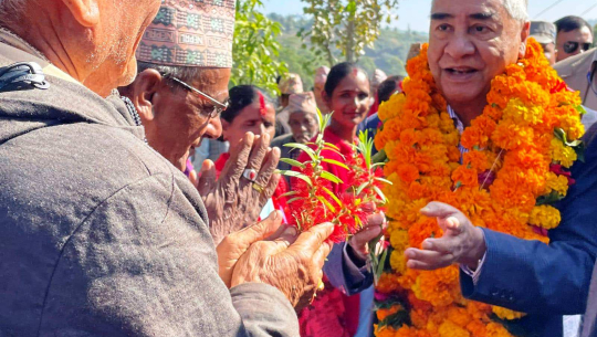 पूर्व प्रधानमन्त्री देउवा धनगढी आउदै