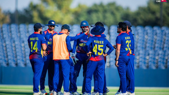 राष्ट्रिय क्रिकेट टोलीले पायो यूएईको प्रवेशाज्ञा